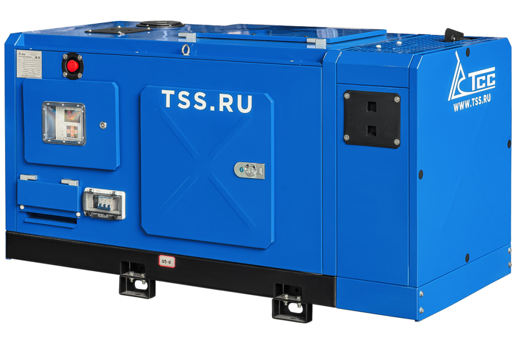 Дизельный генератор ТСС АД-16С-Т400-1РКМ32 в шумозащитном кожухе 051272