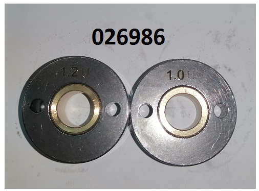 картинка Ролик подающий под алюминий (30-10-12) 1.0/1.2