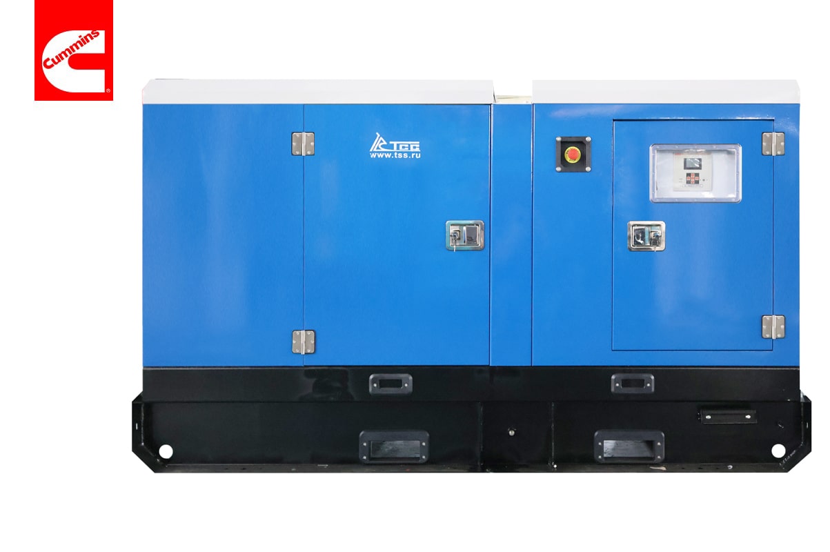 картинка Дизельный генератор ТСС АД-250С-Т400-1РКМ15 в шумозащитном кожухе