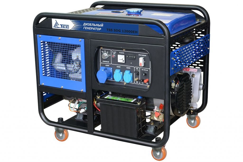 Дизель генератор TSS SDG 12000EH 077002