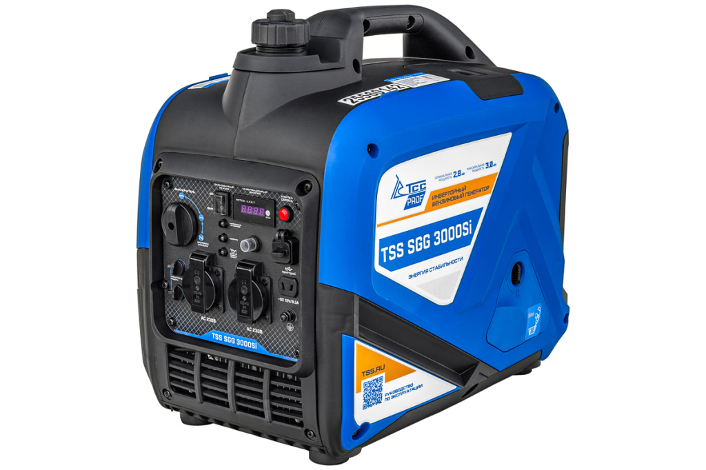 Бензогенератор инверторный ТСС SGG 3000Si 060054