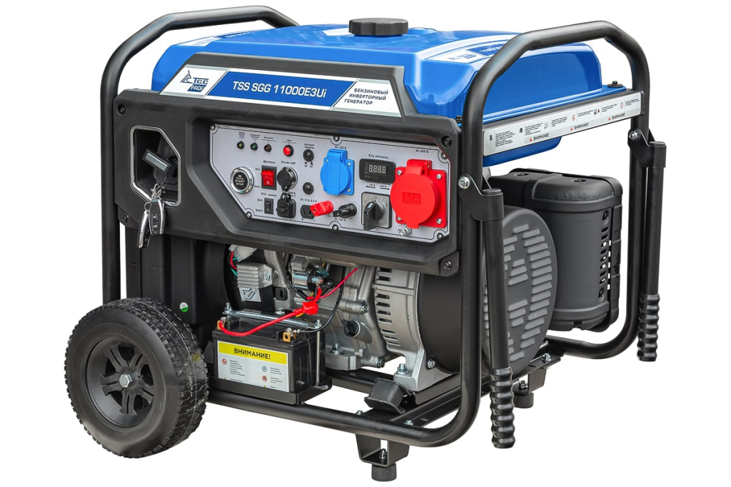 Бензогенератор инверторный ТСС SGG 11000E3Ui 060067
