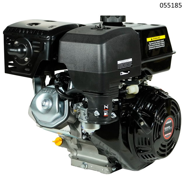 Двигатель бензиновый Loncin G390FD (A type Ø25mm)/Engine Loncin G390FD (A type Ø25mm) 055185