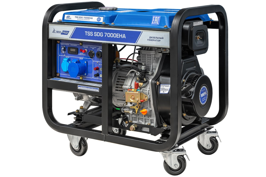 Дизель генератор 7 кВт ТСС SDG 7000EHA 100033