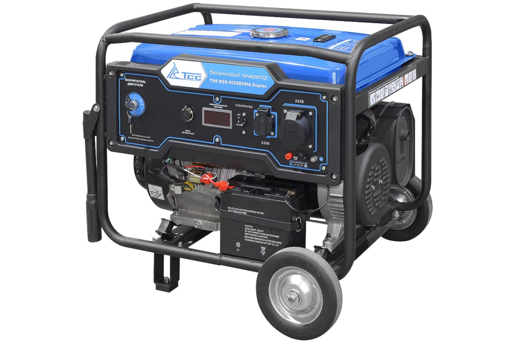 Бензогенератор ТСС SGG 6500EHNA DF Duplex 260012